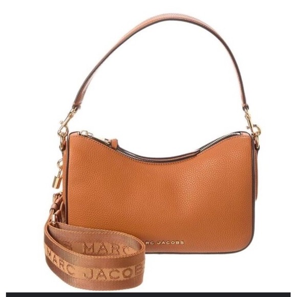 MARC JACOBS Drifter Pebble Leather Hobo Convertible Shoulder Bag - Picture 1 of 13